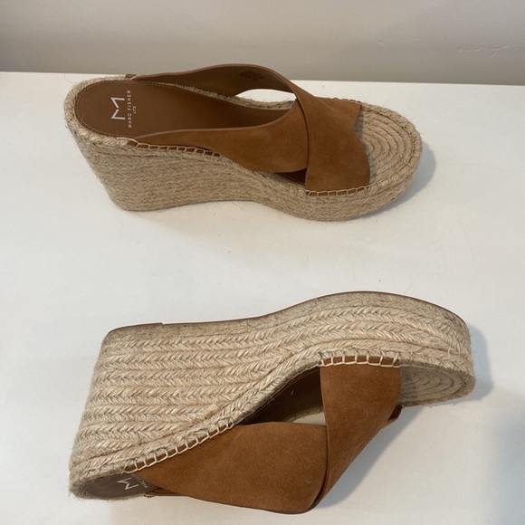 New Marc Fisher wedge espadrille sandal size 11 - Picture 4 of 10